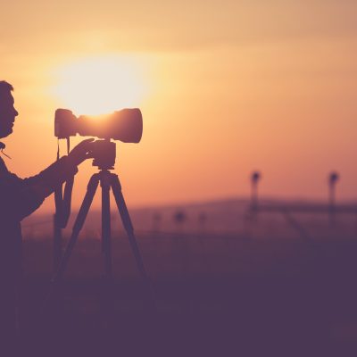 Men Taking Outdoor Pictures
